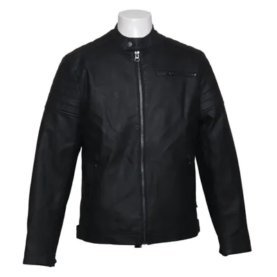 Jacket (Black) from Indigo Cotton, Polyester, Polyurethane