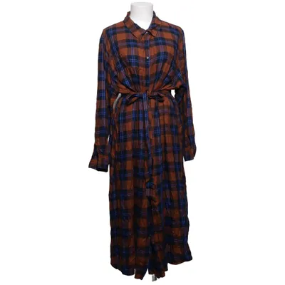 Blusenkleid (Braun, Blau) von ONLY Carmakoma Viskose