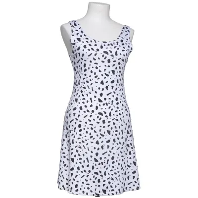 Dress (White, Black) from Glitzy Elastane, Polyester