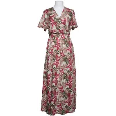 Maxi dress (Beige, Multicolored) from Fashion Viscose