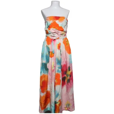 Robe longue (Orange, Rose, Multicolore) de Marella Coton, Élasthane, Viscose