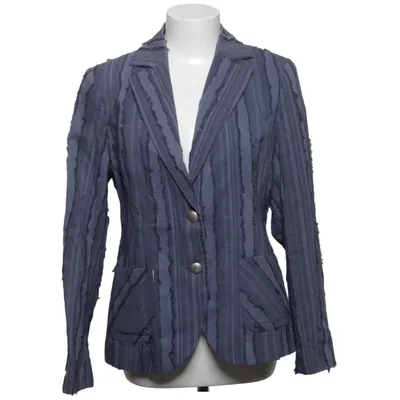 Skirt suit (Blue) from New Line Mac Scott Cotton, Polyamide