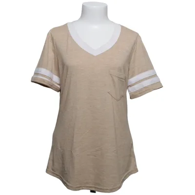 Baseballtrøje (Beige, Hvid) fra Yidarton Bomuld, Polyester