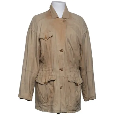 Leather jacket (Beige) from Big L Leather