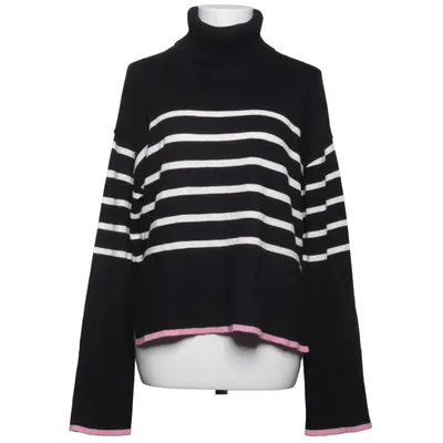 Rollkragenpullover (Schwarz, Weiß, Pink) von ADPT
