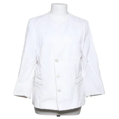Blazer (White) from Christine Laure Cotton, Elastane, Polyester