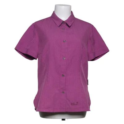 Korte mouwen shirt (Lila) van Jack Wolfskin Polyester, Viscose