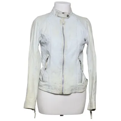 Leather jacket (White) from 7 eleven Leather, Polyester