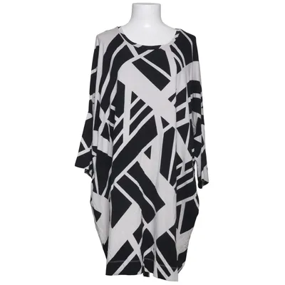 Jurk (Zwart, Wit) van Masai Elastaan, Viscose