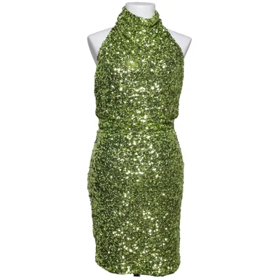 Cocktailjurk (Groen) van Gina Tricot Elastaan, Polyester