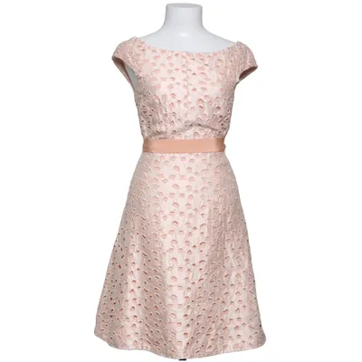 Jurk (Beige) van MaxMara Katoen, Zijde