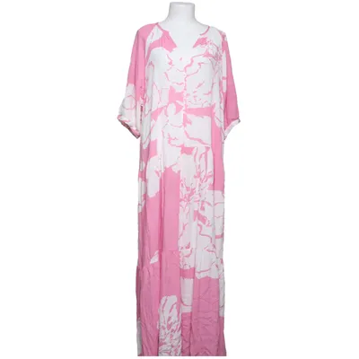 Maxi jurk (Roze, Wit) van Soaked in Luxury Viscose