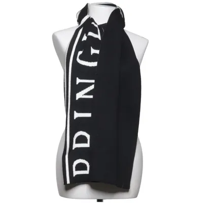 Scarf (White, Black) from Pringle of Scotland x H&M Polyester, Polyamide, Wool, Elastane