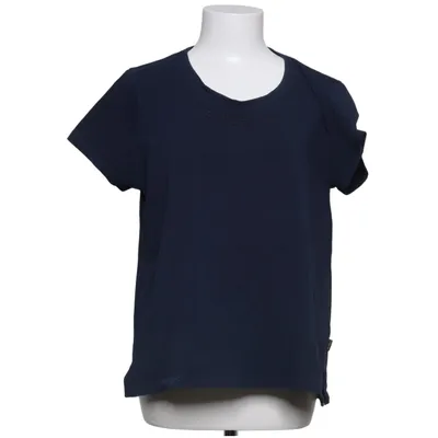 T-shirt (Blauw) van Cavallaro Katoen, Elastaan