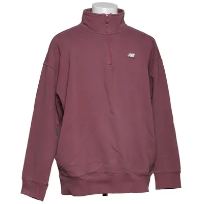 Sweatshirt (Roze) van New Balance Katoen, Elastaan