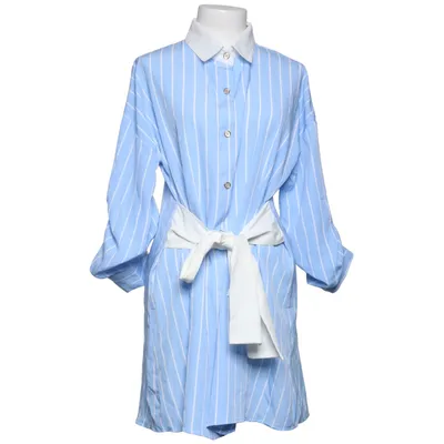 Shirt dress (Blue, White) from WeiWei Viscose