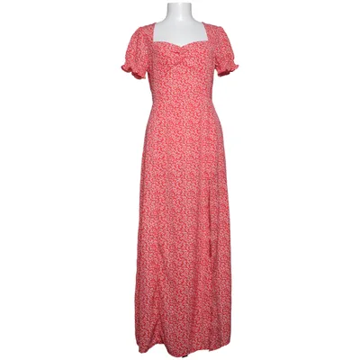 Långklänning (Röd, Vit, Flerfärgad) från Vintage Dressing Polyester