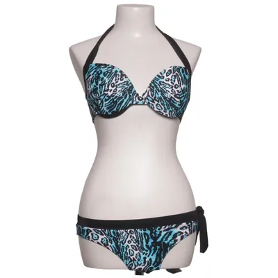 Bikini (Blå, Sort, Hvid) fra Echt Elastan, Polyamid