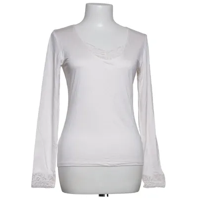 T-shirt à manches longues (Blanc) de Calida Élasthane, Polyamide