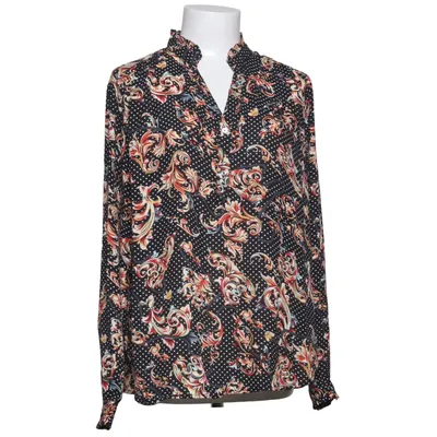 Bluse (Schwarz, Mehrfarbig) von Flash Woman Polyester