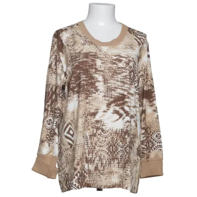 Långärmad t-shirt (Brun, Beige, Vit) från Thomas Rabe Akryl, Elastan, Modal, Viskos