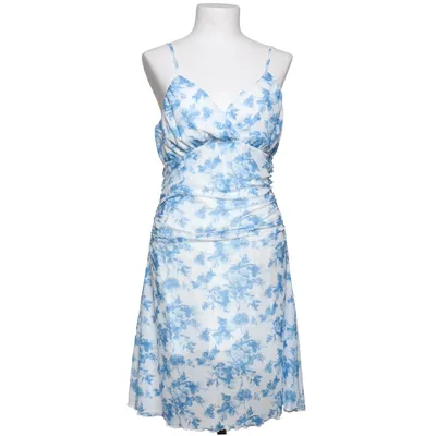 Jurk (Blauw, Wit) Elastaan, Polyester