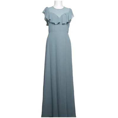 Långklänning (Blå) från Moments Polyester