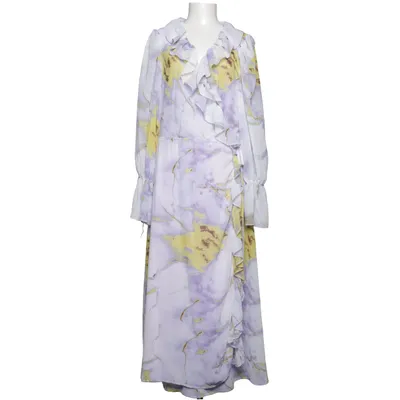 Robe portefeuille (Violet, Jaune, Multicolore) de Boohoo Polyester