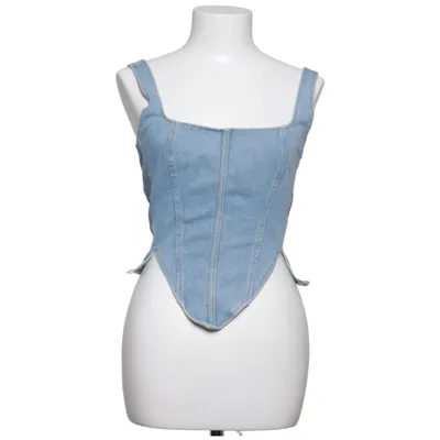 Bustier (Blå) från PrettyLittleThing Bomull, Polyester