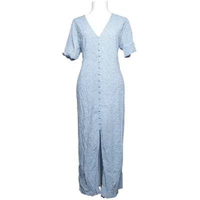 Maxi jurk (ENJOHN SS LONG DRESS AOP 6679) van Envii Elastaan, Viscose