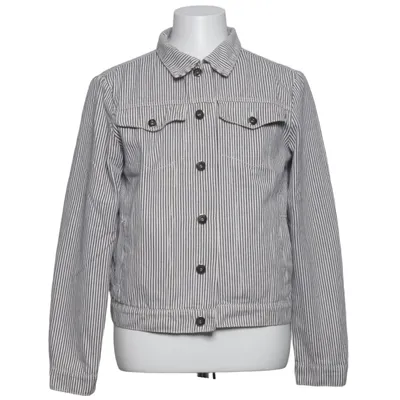 Denim jacket (Black, White) from Another Influence Cotton