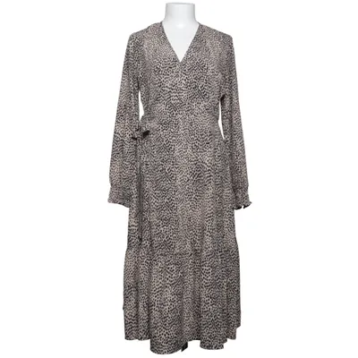 Omlottklänning (Beige, Svart) från Three Sixty Five Polyester