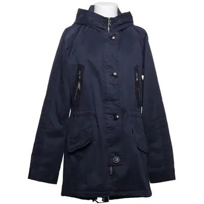 Parka (Blue) from Blonde No.8 Cotton, Elastane, Polyester