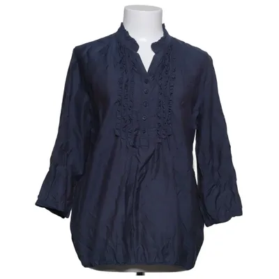 Blouse (Blauw) van Lerros Katoen, Zijde