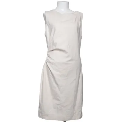Jurk (Beige) van Mango Suit Elastaan, Polyester, Viscose