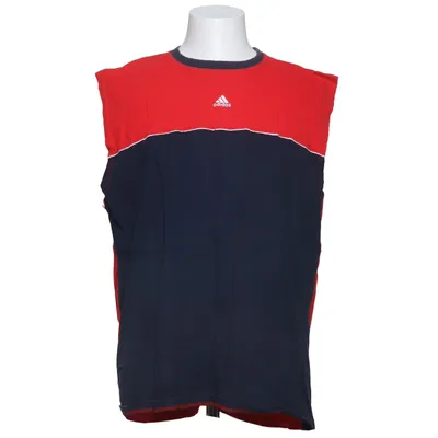 Baskettrøje (Rød, Blå, Hvid) fra Adidas Equipment Bomuld