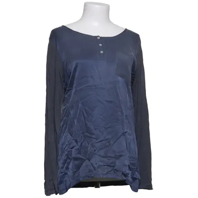 Henley shirt (Blauw) van Uno Piu Uno