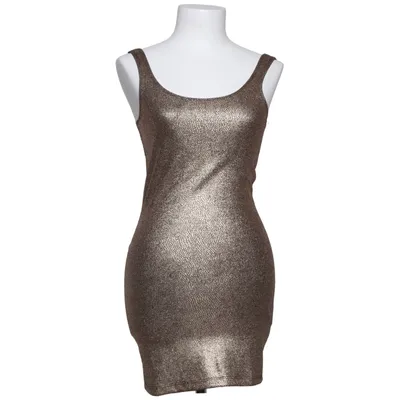 Dress (Gold, Black) from ONLY Weekend Wardrobe Elastane, Polyester