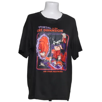 T-shirt (Noir) de Romwe Polyester
