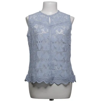 Top (Blauw) van Comma Katoen, Polyamide, Viscose
