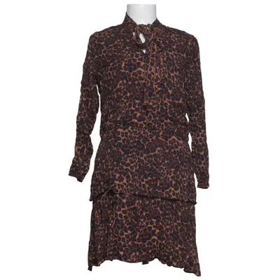 Dress (Brown, Black) from Rue de Femme Elastane, Viscose
