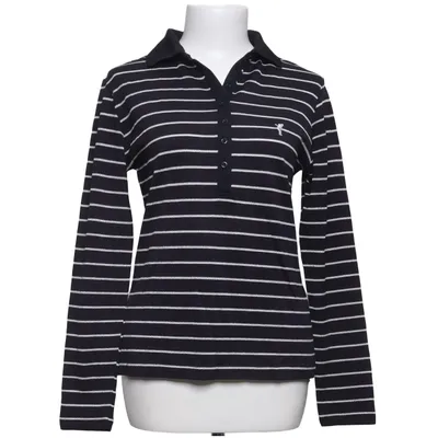 Rugby shirt (Black, White) from Golfino Cupro, Elastane, Polyamide