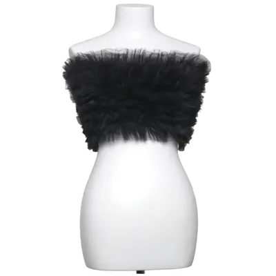 Tubetop (Sort) fra Zara Elastan, Polyester