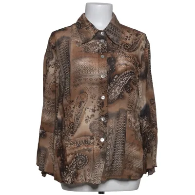 Blouse (Bruin, Zwart, Beige) van Michele Boyard