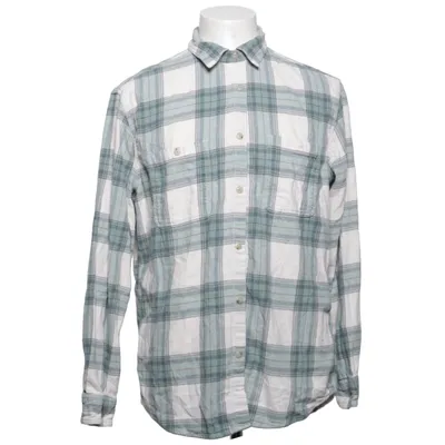 Flannel skjorte (Grøn, Hvid) fra Sonoma Bomuld