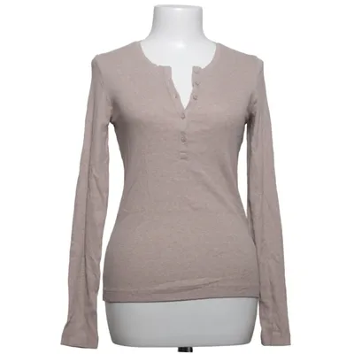 Henley shirt (Beige) from COS Cotton, Elastane