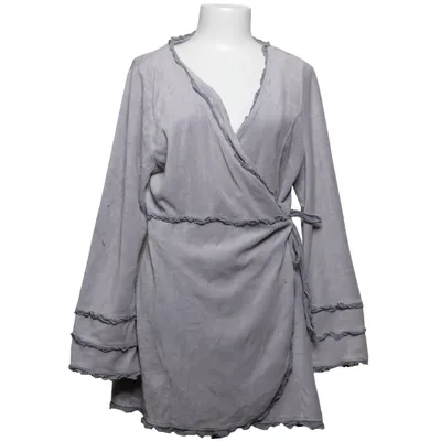 Dressing gown (Gray) from Cream Cotton, Polyester