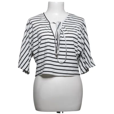 Top (Zwart, Wit) van Sabo Skirt Elastaan, Polyester, Viscose