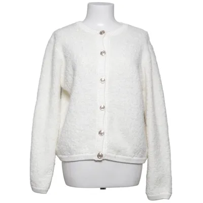 Cardigan (White) from Bik Bok Organic cotton, Polyamide, Recycled polyester, Wool