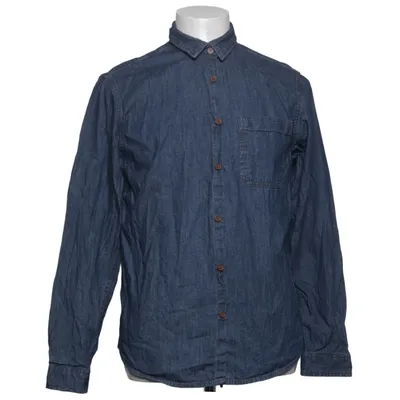 Denim blouse (Blauw) van Cedar Wood State Katoen
